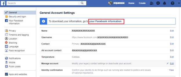 how to deactivate facebook account permanently steps